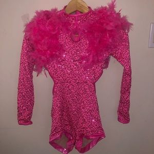 HOT PINK DANCE COSTUME!